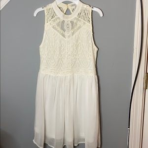 White Laced Dress